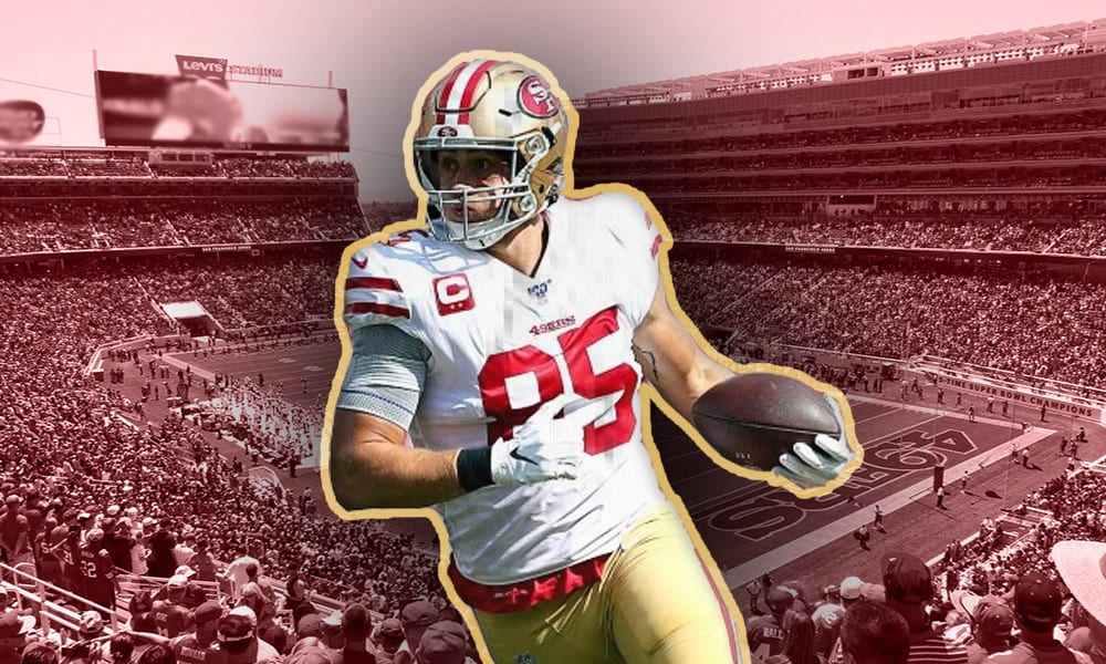 49ers, George Kittle Agree to Five-Year, $75 Million Contract Extension