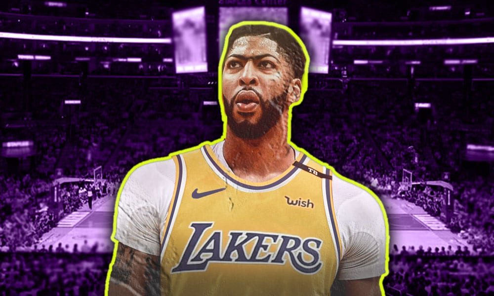 Lakers’ Anthony Davis Denies He Ignored Lebron’s Record Setting Shot